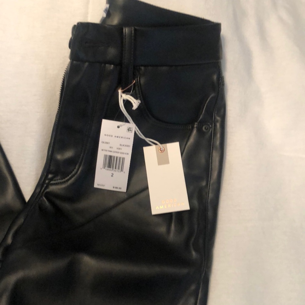 Faux Leather Pants